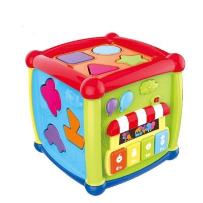 Black Friday 2022 Jucarie Cub interactiv cu activitati Fancy Cube