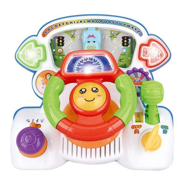 Black Friday 2025 Jucarie Interactiva Bebelusi Volan cu lumini si sunete