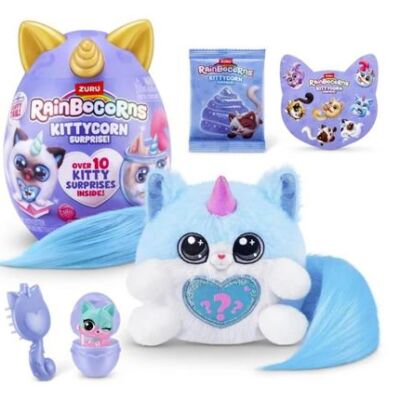 Black Friday 2022 Jucarie de plus csurpriza Rainbocorns Kittycorn S3