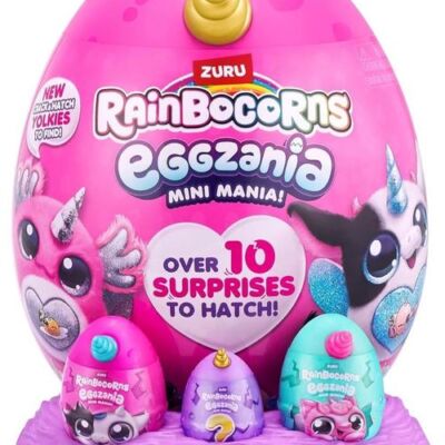 Black Friday 2022 Jucarie de plus surpriza Rainbocorn Eggzania Mini Mania