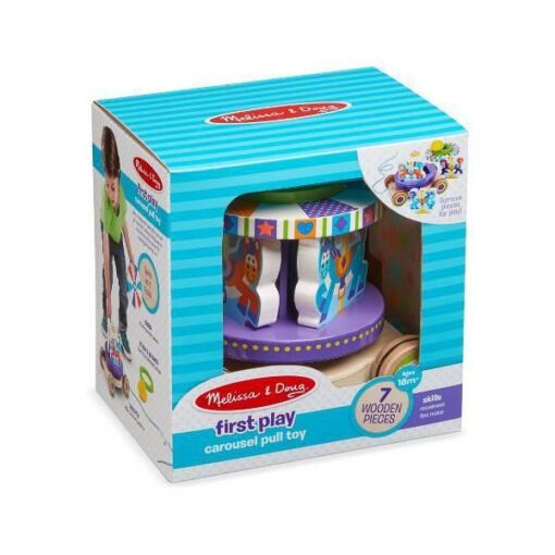 Black Friday 2022 Jucarie de tras carusel Melissa and Doug