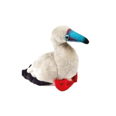 Black Friday 2022 Jucarie din plus National Geographic Pasare cu picioare rosii 17 cm