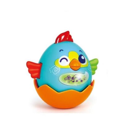 Black Friday 2022 Jucarie interactiva pentru copii Gossip Bird bleu - Hola Toys
