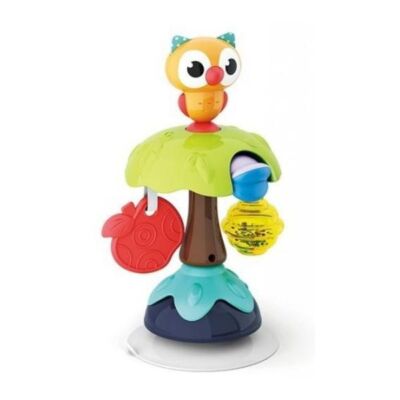 Black Friday 2024 Jucarie pentru bebelusi cu ventuza bufnita Hola Toys