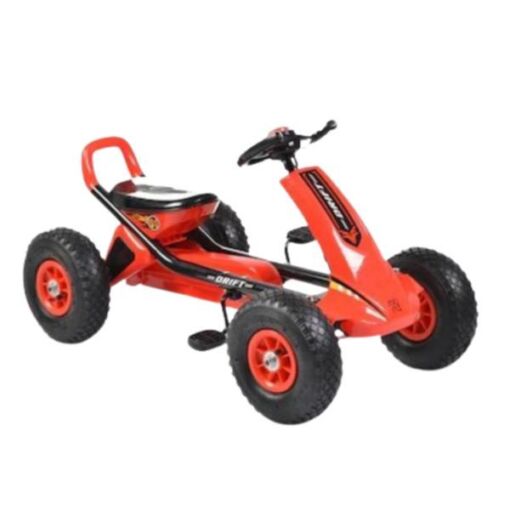Black Friday 2022 Kart cu pedale pentru copii Drift Moni roti plastic Rosu