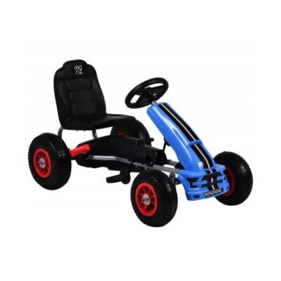 Black Friday 2024 Kart cu pedale si roti gonflabile Nevada Blue 3 ani +