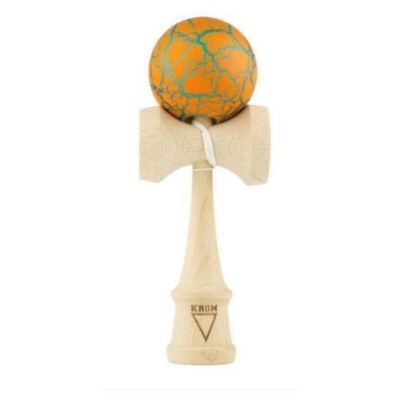 Black Friday 2022 Kendama Krom Crack (Portocaliu+Verde)