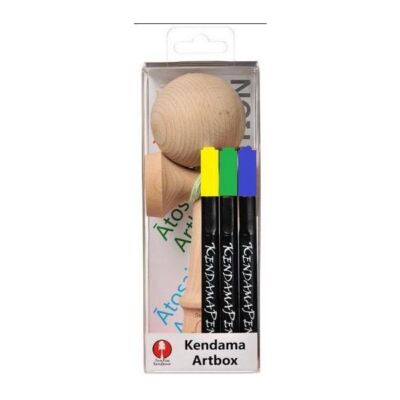 Black Friday 2022 Kendama - Sunrise Artbox (verde+galben+albastru)