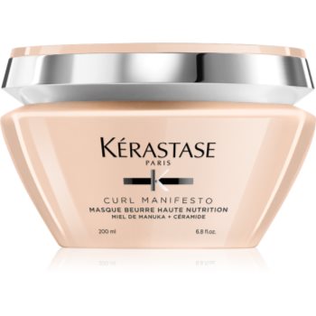 Black Friday Kérastase Curl Manifesto Masque Beurre Haute Nutrition masca hranitoare pentru par ondulat si cret