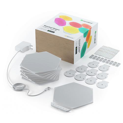 Black Friday Kit 9 Panouri luminoase Nanoleaf Shapes Hexagons