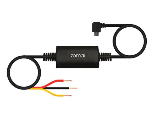 Black Friday 2022 Kit Cablu alimentare si monitorizare miscare Xiaomi Midrive UP02 pentru Dash Cam Xiaomi 70Mai (Negru)