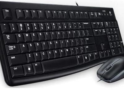 Black Friday Kit Tastatura Logitech si Mouse MK120
