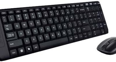 Black Friday Kit Tastatura Logitech si Mouse Wireless MK220