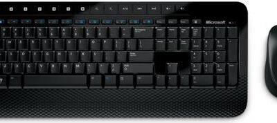 Black Friday 2022 Kit Tastatura Microsoft Multimedia si Mouse Optic Desktop 2000 (Wireless)