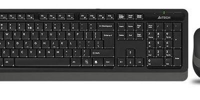 Black Friday 2022 Kit Tastatura si Mouse Wireless A4TECH FG1010 (Negru/Gri)