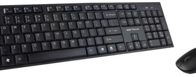 Black Friday 2022 Kit Tastatura si mouse Wireless Serioux NK9800WR (Negru)