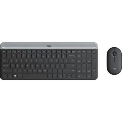 Black Friday 2022 Kit tastatura Logitech MK470 + mouse Logitech (Negru)