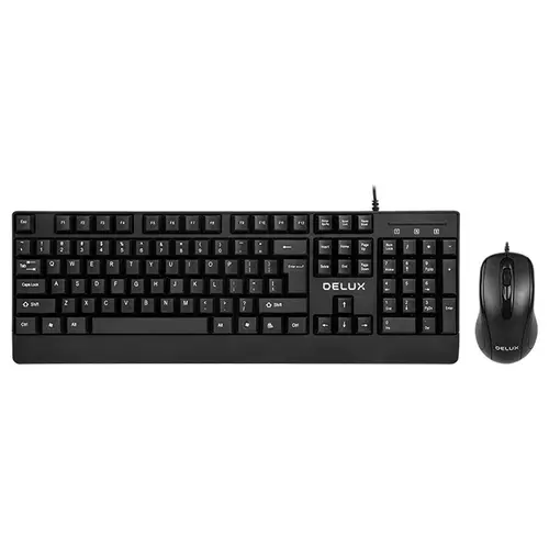 Black Friday 2022 Kit tastatura si mouse Delux K6006U+M332BU