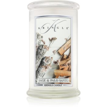Black Friday 2022 Kringle Candle Sage & Palo Santo lumânare parfumată