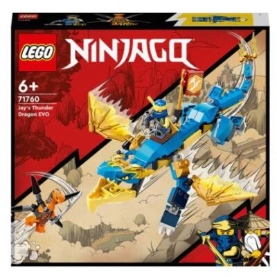 Black Friday 2022 LEGO® NINJAGO Dragonul EVO de Tunet al lui Jay 71760