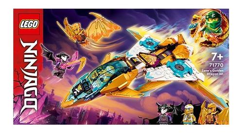 Black Friday 2022 LEGO® Ninjago Avionul-dragon auriu al lui Zane 71770
