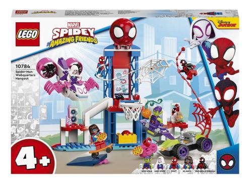 Black Friday 2022 LEGO® Super Heroes Spidey si prietenii lui uimitori Adapostul Omului paianjen 10784