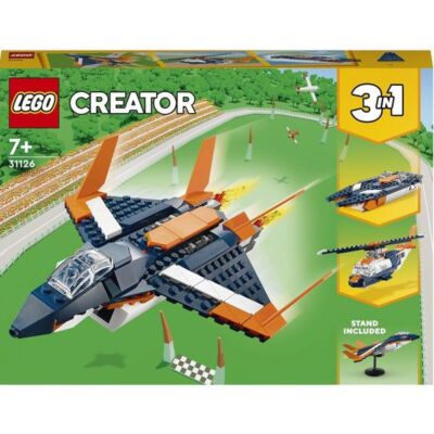 Black Friday 2022 Lego Creator 3 in 1 - Avion supersonic 7+ (31126)
