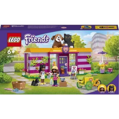 Black Friday 2022 Lego Friends. Cafeneaua de la adapostul pentru adoptia animalutelor