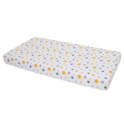 Black Friday 2022 Lenjerie patut cu 5 piese Yellow and Grey Stars