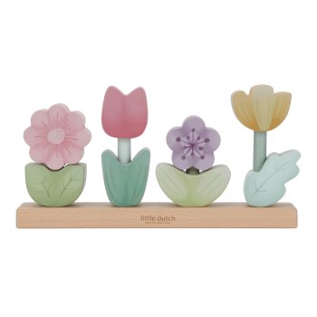 Black Friday Little Dutch Fairy Garden Stacking Puzzle Flowers jucărie cu activități