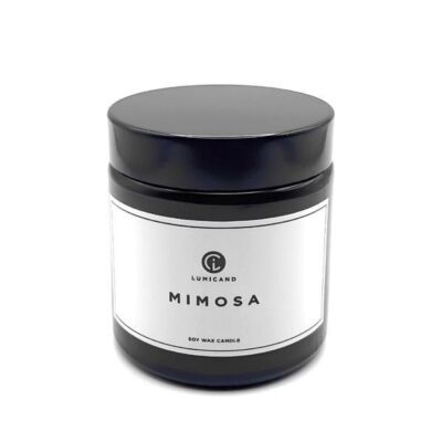 Black Friday 2022 Lumanare parfumata din ceara de soia - Lumicand Amber Mimosa