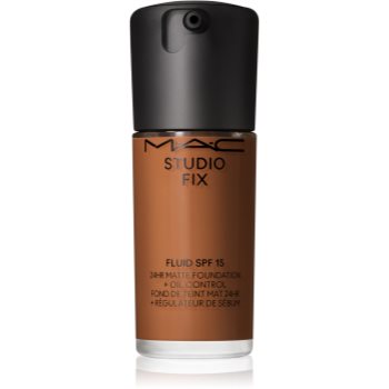 Black Friday MAC Cosmetics Studio Fix Fluid SPF 15 24HR Matte Foundation + Oil Control machiaj cu efect matifiant SPF 15