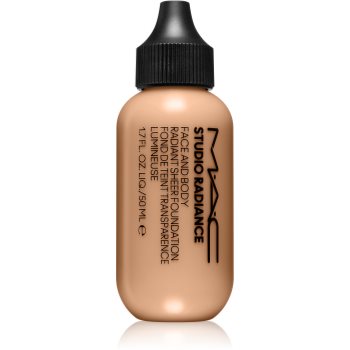 Black Friday MAC Cosmetics Studio Radiance Face and Body Radiant Sheer Foundation machiaj cu acoperire ușoară pentru față și corp