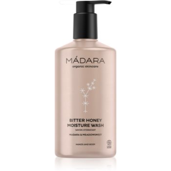 Black Friday 2022 MÁDARA Bitter Honey gel de dus revigorant pentru maini si corp