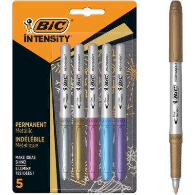 Black Friday 2022 Markere permanent colorate BIC Metalic