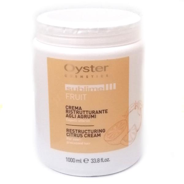 Black Friday 2022 Masca Restructuranta Par Deteriorat - Oyster Sublime Fruit Restructuring Citrus Cream 1000 ml