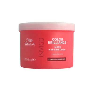 Black Friday 2022 Masca pentru Par Vopsit cu Fir Gros - Wella Professionals Invigo Color Brilliance Coarse