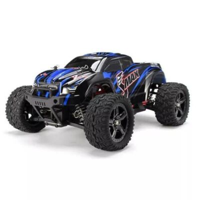 Black Friday 2025 Masina cu telecomanda JJRC 1631 albastra 4WD 1:16 2.4G viteza maxima ~50 km/h acumulator 7.4V 1500 mAh Li-Ion autonomie ~25min