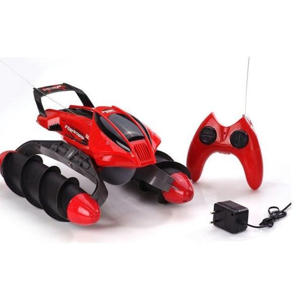 Black Friday 2025 Masinuta cu telecomanda Amfibie Rosie