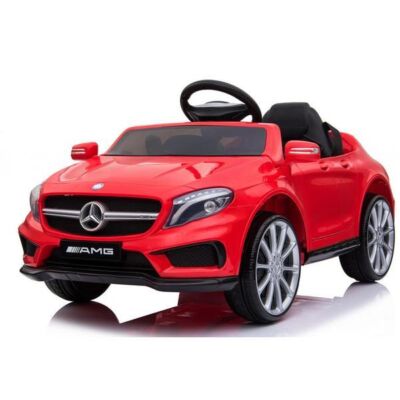 Black Friday 2022 Masinuta electrica Mercedes GLA45 AMG cu scaun de piele Red
