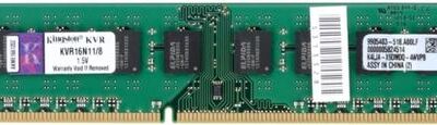 Black Friday 2022 Memorie Kingston DDR3, 1x8GB, 1600MHz