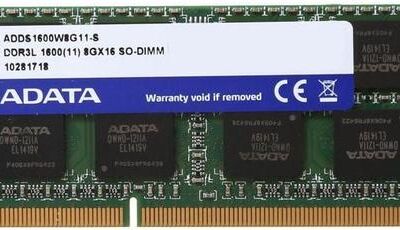 Black Friday 2022 Memorie Laptop A-DATA SO-DIMM DDR3