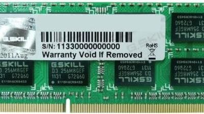 Black Friday 2022 Memorie Laptop G.Skill F3 DDR3