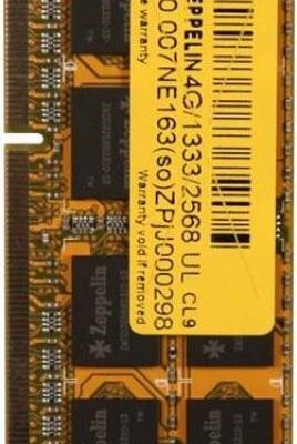 Black Friday Memorie Laptop Zeppelin SO-DIMM DDR3