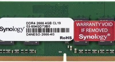 Black Friday Memorie NAS Synology SODIMM