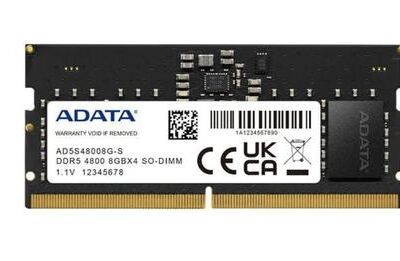 Black Friday 2022 Memorie laptop ADATA AD5S48008G-S
