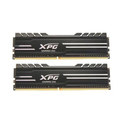 Black Friday 2022 Memorii ADATA XPG Gammix D10 Black 16GB(2x8GB) DDR4 3200MHz CL16 Dual Channel Kit