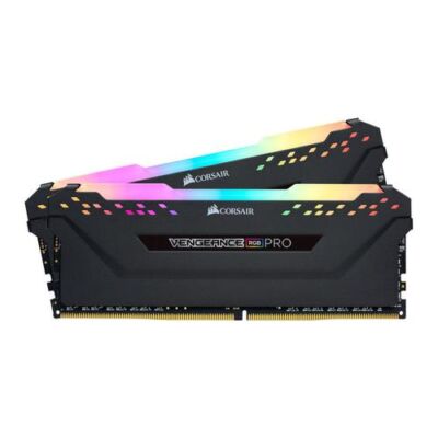 Black Friday Memorii Corsair Vengeance RGB PRO 64GB(2x32GB) DDR4 3200MHz CL16 Dual Channel Kit