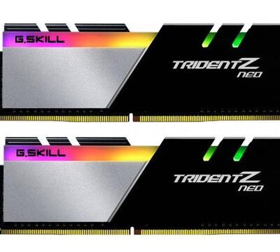 Black Friday 2022 Memorii G.Skill Trident Z Neo 32GB(2x16GB) DDR4 3200MHz CL16 1.35v Dual Channel Kit