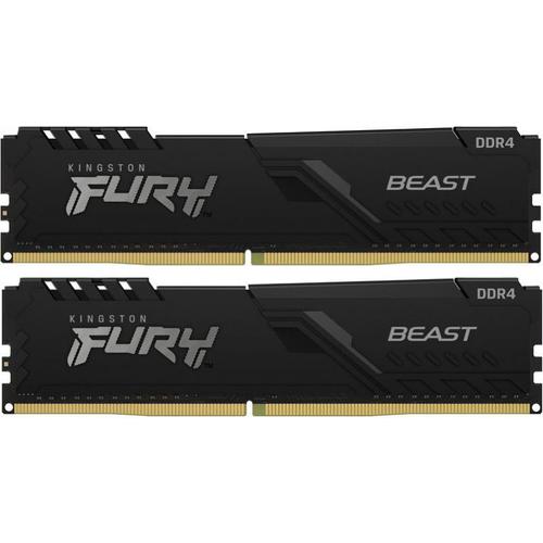 Black Friday 2022 Memorii Kingston FURY Beast 16GB(2x8GB) DDR4 3600MHz CL17 Dual Channel Kit